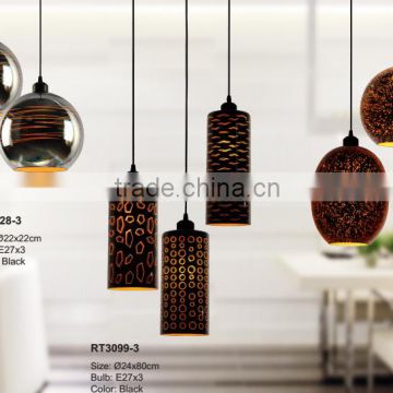 3d Glass Pendant Light Modern Dots Glass Pendant Light Decorative Hanging Pendant Light Restaurant Pendant Lighting RT3026