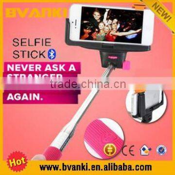 Wholesale Extendable Camera Tripod Handheld Colorful Wireless Monopod Bluetooth Selfie Sticks With Bluetooth Shutter Button photo-5