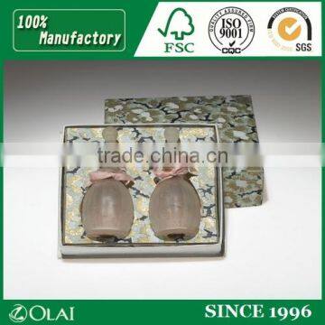 Attractive Silver Perfume Packing Box With Pattern