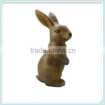 Ceramic rabbit figurine craft