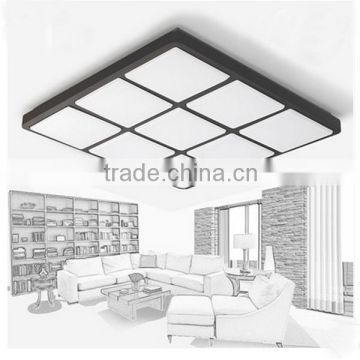 72W rectangle led modern ceiling light hotel light