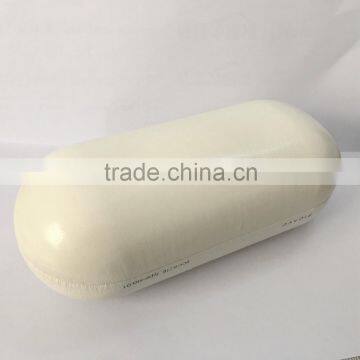 White Leather Sunglasses Case photo-2