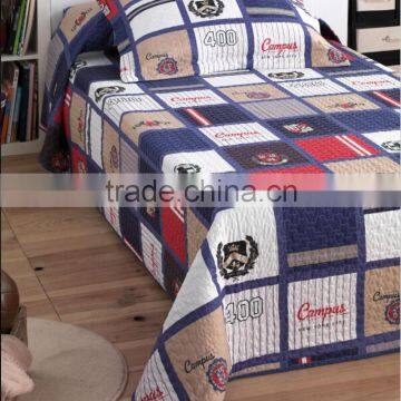 Grid kids quilt boys quilt campus chirdren quilts