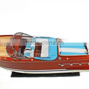 RIVA AQUARAMA WOODEN MODEL BOAT