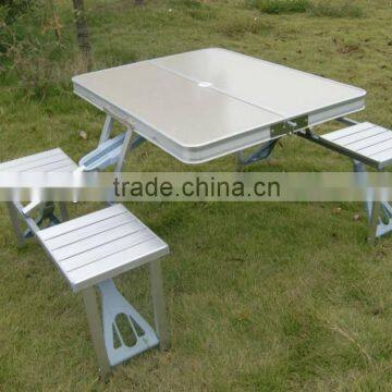 Aluminum Folding Picnic Table-- MDF Top and Aluminum Tube photo-4
