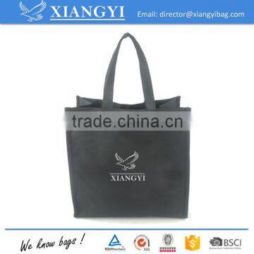 Wholesale OEM design durable 600D polyester tote shopping bag shoppinh carrier