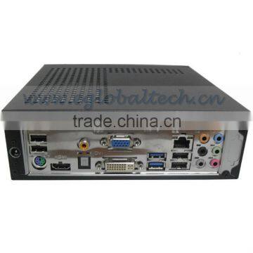 Small Size Fanless Computer, Thin Client AMD CPU, Network Computers VGA HDMIport 1080P Video Player