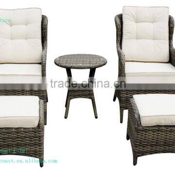 WK-044 outdoor wicker sofa set/Patio Rattan Furniture Sofa Set