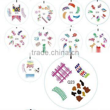 2014 New Template nail art stamping