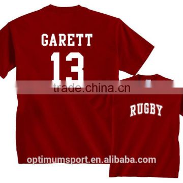 Top and pop Rugby Custom Jersey T-Shirt