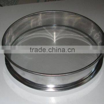 SS 304/316 Standard Texting Sieve (Factory Price)