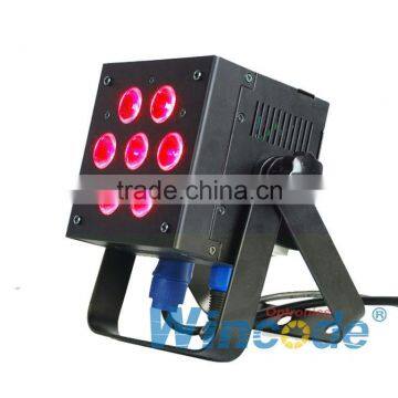 7*10W RGBW/A 4 in 1 LED Flat Par Light / stage light / led stage light