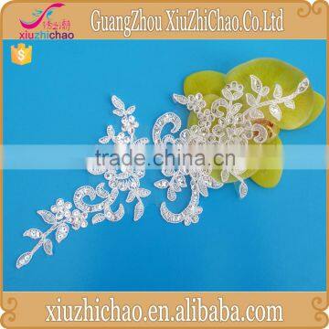 ZP0001-D hot sale wedding dress veil lace trim guangzhou weeding apparel