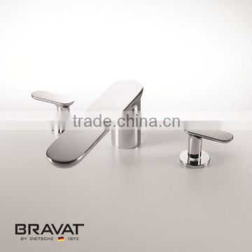 Water saving wash basin tap mixer bathroom accessory set three hold faucet 2016