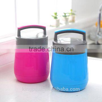 2016 NEW PRODUCT INSULATED GLASS HOT FOOD VACUUM FLASK THERMOS PICNIC CONTAINER /THERMOS FOOD JAR/THERMOS FOR HOT FOOD