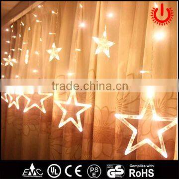 LED warm white wedding decorative icicle lights