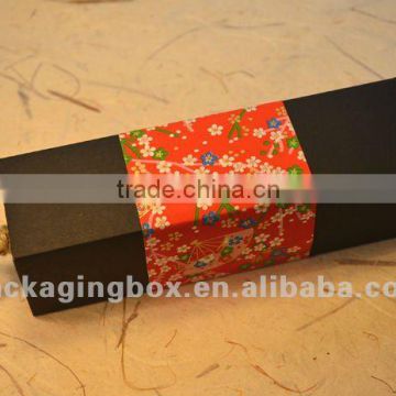 Custom offset laminated paper tea box design