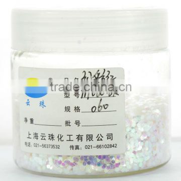 Glitter powder shape glitter