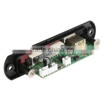 Customizable fm/tf/aux mp3 recorder module usb