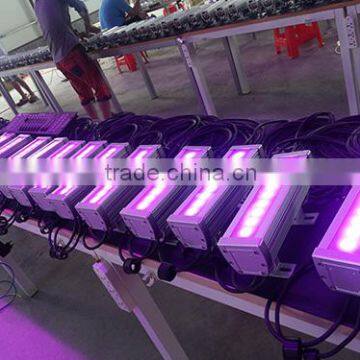 Dmx Rgb Ip65 Led Wall Washer Waterproof & Outside 9*3w Outdoor Led Wall Washer Light