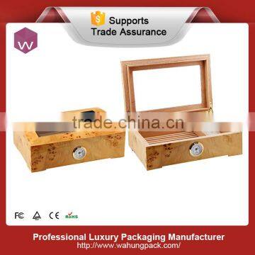 High Quality Luxury Customized Wooden Lacquer Cigar Box photo-5
