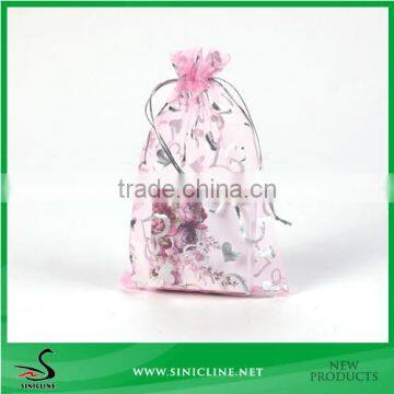 Sinicline Custom Made Organza Pouches With Fancy Look photo-4