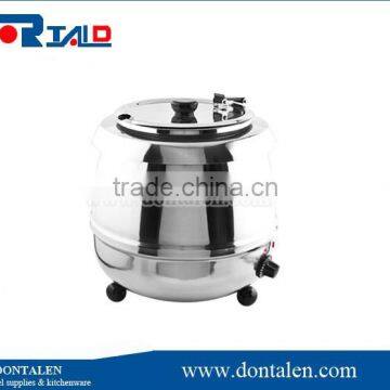 Electric Wet Heat Soup Kettle Warmer 10 Litre