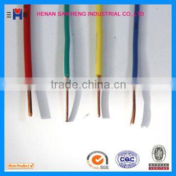 Low Voltage PVC Insualted Electrical Wire and Cable