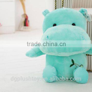 cute stuffed animal toys colorful hippo plush hippo