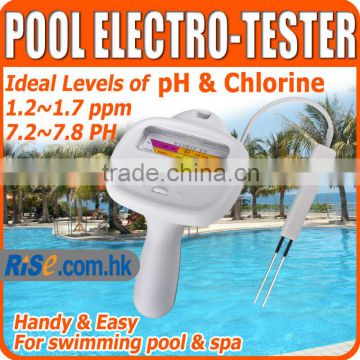 Swimming Pool Water pH & Cl2 Level Tester Chlorine Tester spa water quality