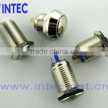 12mm metal switch, pushbutton switch, LED pushbutton switch