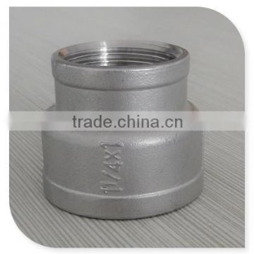 stainless steel 316 G female thread reducer coupling pipe fitting