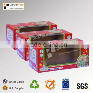 China Promotional custom logo printed jewelry boxes