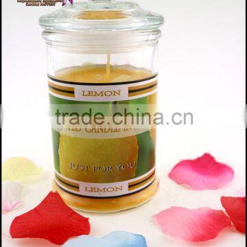 2016 Amazing Home Decoration Glass Jar Scented Candles With Lid photo-4