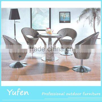 Outdoor rotating chair used bar furniture