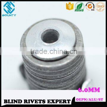BOUNTY FACTORY 6.0MM ALUMINUM RIVETS