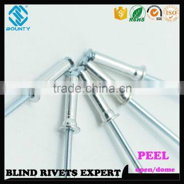 HOT SELLING OPEN END FACTORY PROTRUDING CROWN HEAD AL/ST PEEL RIVETS photo-4