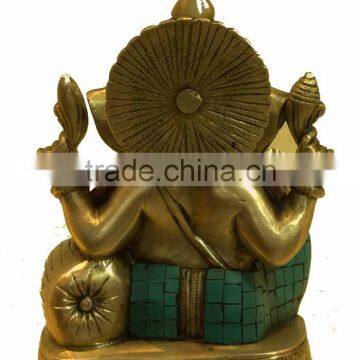 Ganesha Sitting With One Couch 7" photo-3