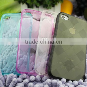 Soft and colorful TPU case for iPhone 4 4S