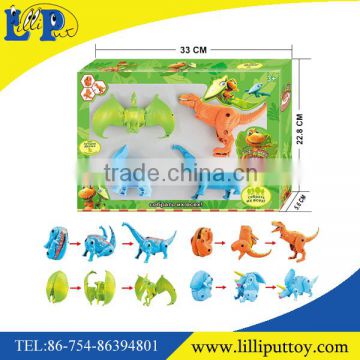 5 inches transform dinosuar egg toy for kids