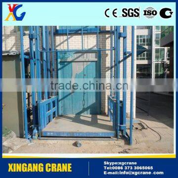 0.3-3ton Elevater Guide Rail Chain Hydraulic lifter Multifunction Platform Lift