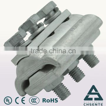 Two u Bolts Aluminium pg Clamp Parallel Groove APG/CAPG waterproof overhead electrical cable clamp