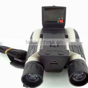 Magnification 12 time digital binocular camera with 2.0'' TFT display