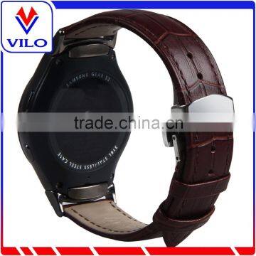 Genuine Leather Watch Band Wrist Strap Replacement Band For Samsung Galaxy Gear S2 SM-R720 photo-2