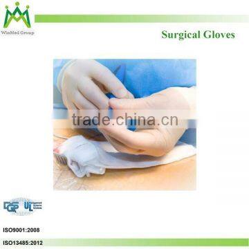 disposable latex surgical gloves