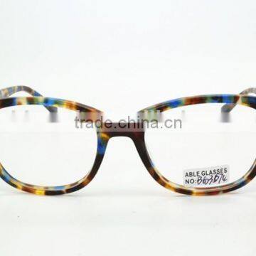 Fashion Multi-color Frame Lady Acetate Optical Frame Eyewear photo-3