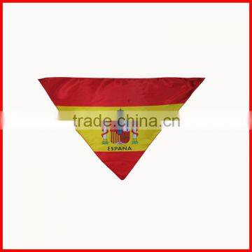 50*50*70cm triangular satin sports bandana