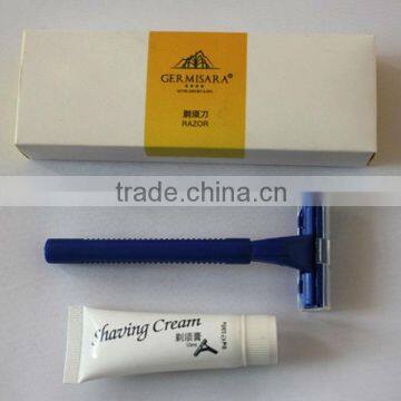 Hotel Shaving Kit With Shaving Cream