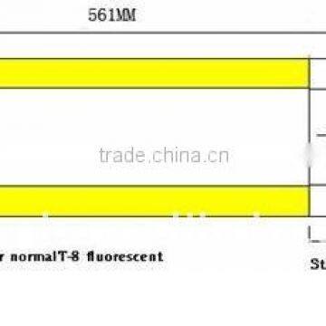 18W T8 led u lamps 90-277VAC G13/Fa8/R17d CE/RoHS/UL