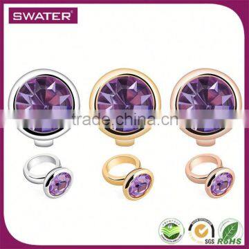 New 2016 Product Idea Purple Birthstone Wholesale Charms